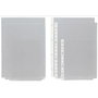 GRAFOPLAS Funda para Planos A4 PVC 100µ Corte Diagonal, 100 Unidades
