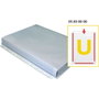 Grafoplás Fundas de PVC con Fuelle en U, 11 Taladros, A4, Transparente
