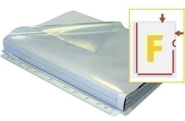 Funda Multitaladro Fuelle Grafoplas 25Mm Pvc 180Μ A4 11 Tal. F Bolsa De 5