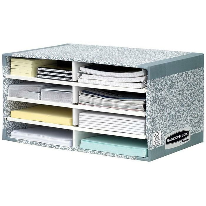 Fellowes Módulo Clasificador de 8 Bandejas Gris/Blanco