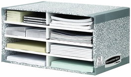 Fellowes Módulo Clasificador de Cartón con 8 Compartimentos 490x310x260mm