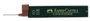 Faber Castell Minas Super-Polymer 0.5 mm HB Estuche 12 Unidades Grafito
