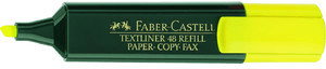 Faber-Castell Textliner 48 Marcador Fluorescente Amarillo Punta Biselada Faber-Castell Textliner 48 Marcador Fluorescente Amarillo Punta Biselada