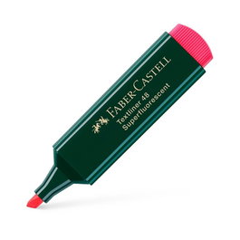 Faber-Castell Textliner 48 Marcador Fluorescente Rojo