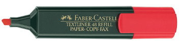 Faber-Castell Textliner 48 Marcador Fluorescente Rojo Faber-Castell Textliner 48 Marcador Fluorescente Rojo