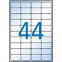 Apli Etiquetas Adhesivas Transparentes Brillo Inkjet 48,5x25,4mm