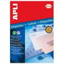 Apli Etiquetas Adhesivas de Poliéster Transparente para Ink-jet 210x297 mm