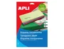 Apli Etiquetas Adhesivas Transparentes Poliester para Impresora Ink-jet 210x297 mm en Carpetas de 10 Hojas