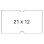 Apli Etiquetas Removibles de 21x12mm Blancas Pack de 6 Rollos
