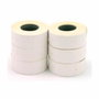 APLI Etiquetas de Precio Blancas Removibles 26x16 mm, Pack de 6 Rollos