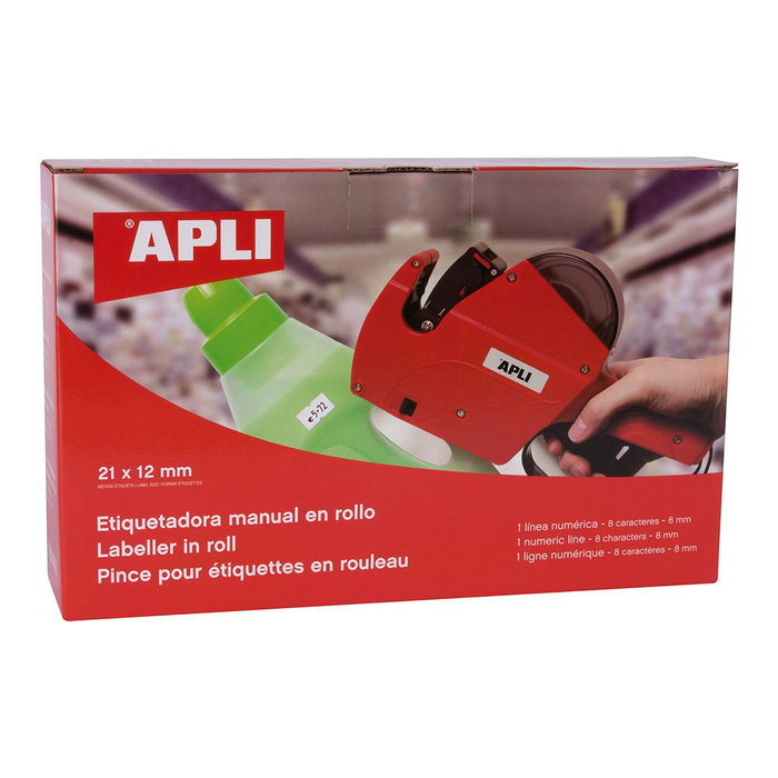 Apli Etiquetadora de Precios 1 Línea de 8 Caracteres Apli Etiquetadora de Precios 1 Línea de 8 Caracteres