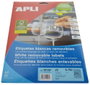 Apli Etiquetas Adhesivas Removibles 17,8x10 mm, 6.750 Unidades