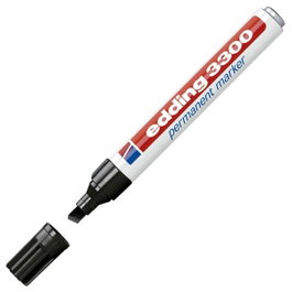 edding Marcador permanente 3300 punta biselada negro 1-5 mm