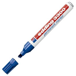 Edding Marcador permanente 3300 punta biselada azul