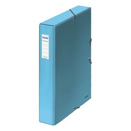 Dohe Caja de Proyectos 10360 Cartón Forrado Lomo 5 cm Azul Claro 245x350x50 mm