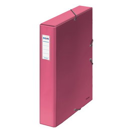 Dohe 10362 Cajas de Proyectos Cartón Forrado Lomo 5 cm Rosa 245x350x50 mm