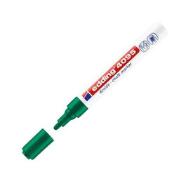 Edding Marcador tiza líquida 4095 punta cónica trazo 2-3mm verde
