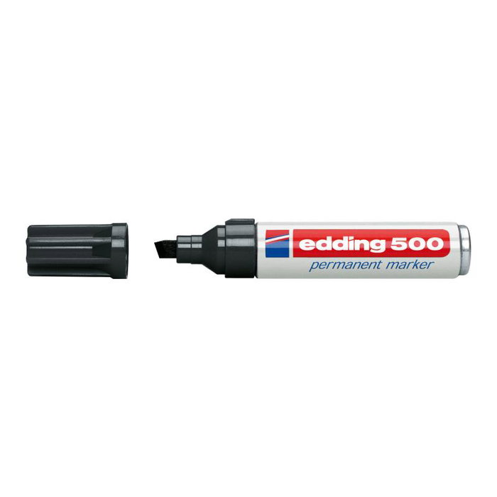 Edding 500 Perm Marker Black Schwarz (4-500001) (4500001) OEN: 4-500001
