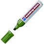 Edding 500 Marcador Permanente Punta Biselada Verde 2-7 mm