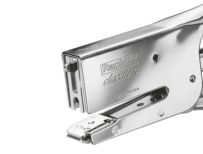 Rapid Grapadora de Tenaza K1 Capacidad 50+ Hojas Metalica 182mm Usa Grapas 22/6 24/6 24/8