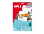 Apli Tarjetas de Visita Microperforadas Blancas 200g Mate 90x50,8mm