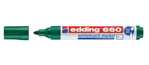 Edding Marcador pizarra 660 punta cónica trazo 1,5-3mm verde Edding Marcador pizarra 660 punta cónica trazo 1,5-3mm verde