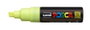 POSCA Marcador PC-8K Punta Biselada 8.0mm Amarillo Fluor