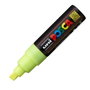 POSCA Marcador PC-8K Punta Biselada 8.0mm Amarillo Fluor