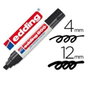 Edding 800 Marcador permanente punta biselada 4-12 mm negro