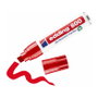 edding Marcador permanente 800 punta de cincel rojo 4-12 mm