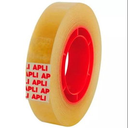 Apli Cinta Adhesiva Transparente 12mm x 33m