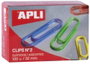 Apli Clips Color Nº 2 de 32 mm Surtidos