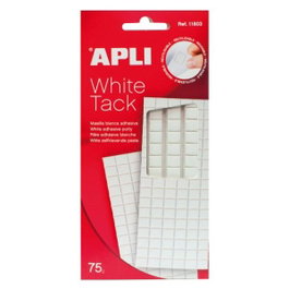 Apli Masilla Adhesiva White Tack Blanca 75g Precortada