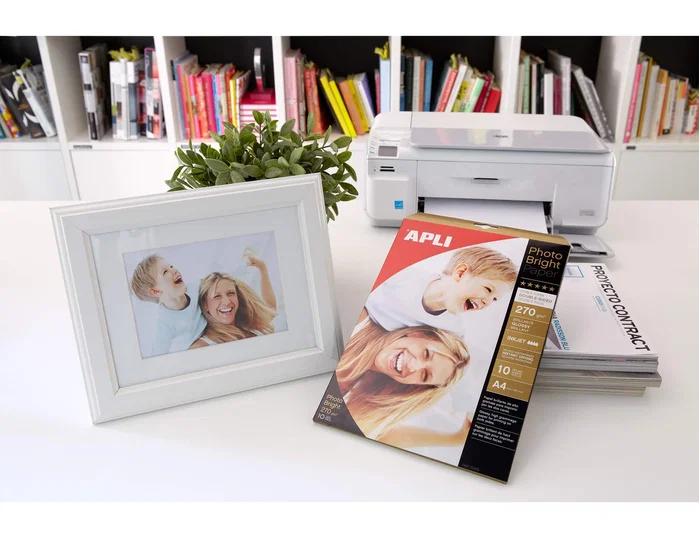 Apli Papel Fotográfico Best Price A4 140g Brillante 100 Hojas Apli Papel Fotográfico Best Price A4 140g Brillante 100 Hojas