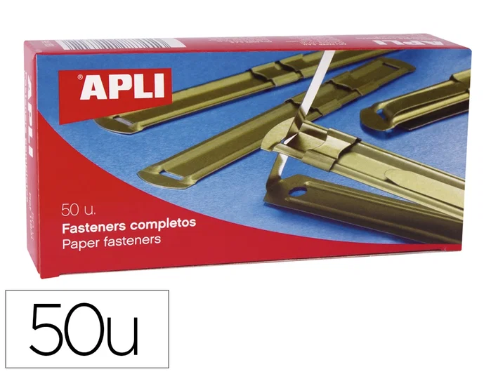 Apli Fasteners Metálicos Completos Dorado 90x12 mm Apli Fasteners Metálicos Completos Dorado 90x12 mm