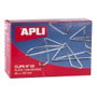Apli Clips Mariposa Nº 20 de 60 mm, Plata