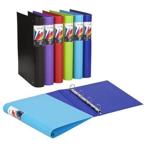 Carpeta De Anillas Carchivo Colormax Carton Forrado A4 4 An.Mixtas 40Mm Azul (Set de 2) Carpeta De Anillas Carchivo Colormax Carton Forrado A4 4 An.Mixtas 40Mm Azul (Set de 2)