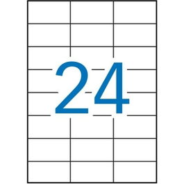 Apli Etiquetas Adhesivas 70x37mm Blancas para Inkjet/Láser