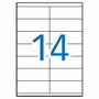Apli Etiquetas Adhesivas 105x40mm Blanco