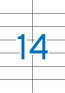 Apli Etiquetas Adhesivas Blancas 105 x 42,4 mm de Cantos Rectos