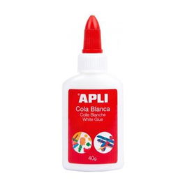 Apli Cola Blanca Líquida Bote Con Aplicador 40 gr