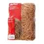 Apli goma elÁstica marrÓn caucho 120x2mm 1kg