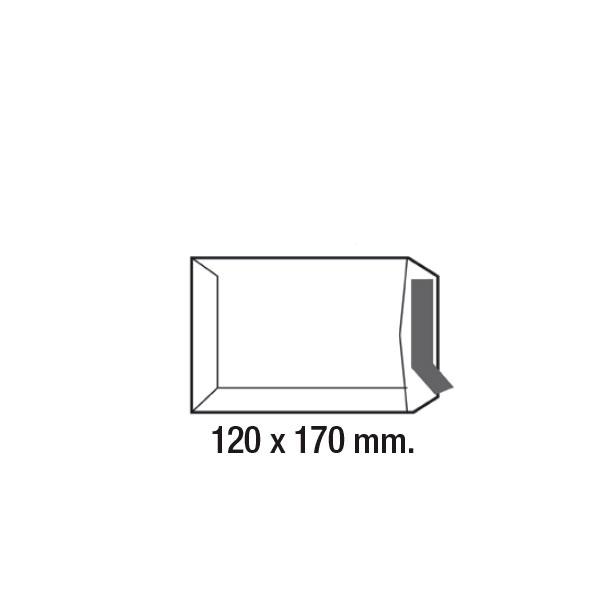 Sam Bolsa Salarios Kraft 120x170 mm con Tira de Silicona