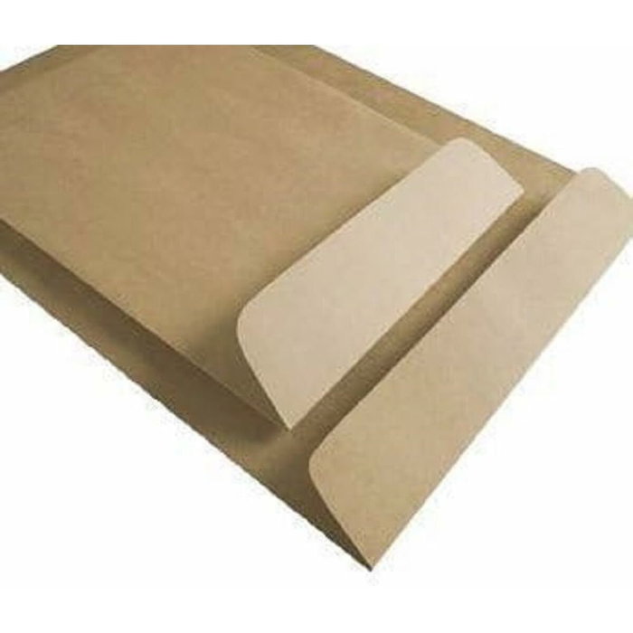 Sam Bolsa Salarios Kraft 120x170 mm con Tira de Silicona