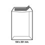 Sam Sobres Tipo Bolsa Cuarto Prolongado Kraft 184x261mm 80g