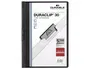 Durable Carpeta Duraclip Dossier Pinza Lateral Negro Capacidad 30 Hojas Polipropileno Formato Din A4