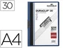 Durable Dosier Duraclip Azul Oscuro A4 30 Hojas