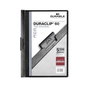Durable Dosier Duraclip con clip de acero, A4, 60 hojas, Negro