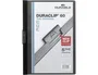Durable Dosier Duraclip con clip de acero, A4, 60 hojas, Negro