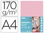 Apli Cartulina Rosa Din A4 170g/m2 Paquete 50 Hojas